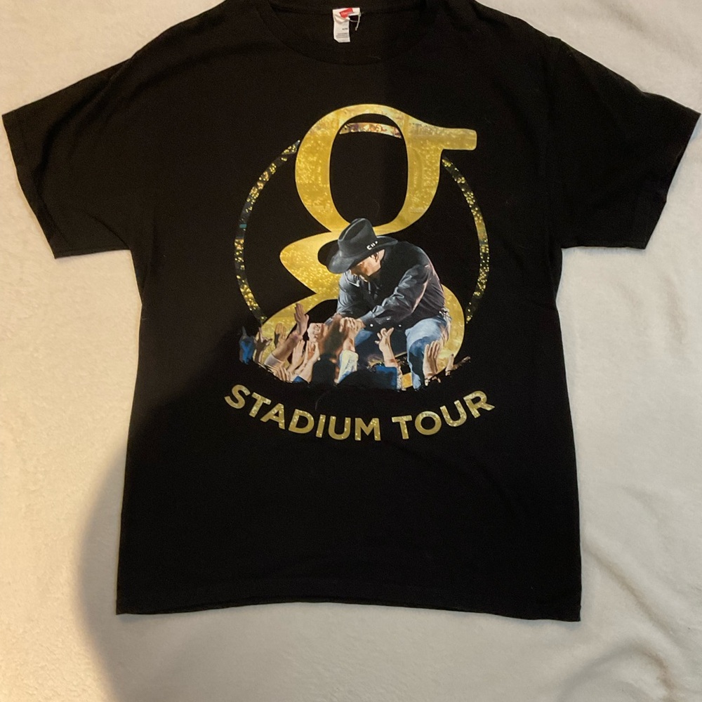 Y2K Garth Brooks 2014-15 official merch band there double sided medium